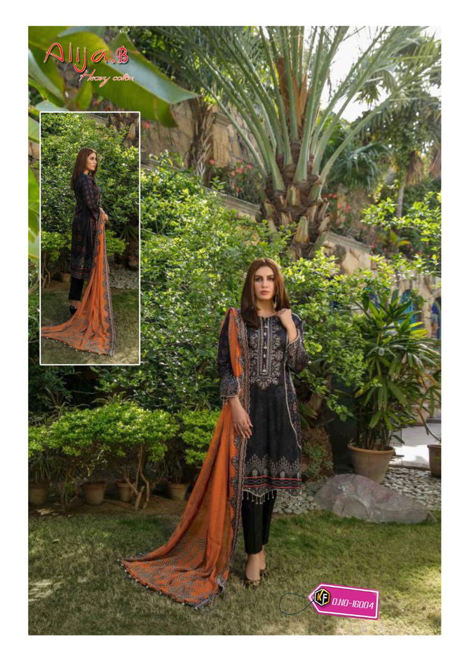 Keval Alija B 16 Heavy Cotton Karachi Fancy Regular Wear Dress Material Collection